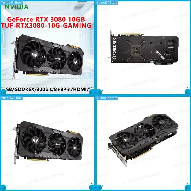 สำหรับการ์ดจอ ASUS TUF RTX 308 - Rtx 3080 10Gb Gpu บทวิจารณ์และราคา