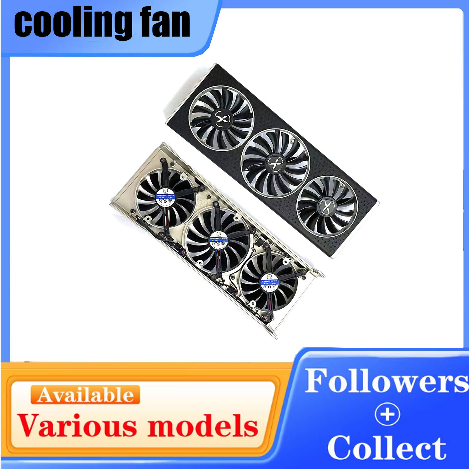 พัดลมระบายความร้อนและเคส CF901 - Rx 6700 Xt 12Gb Graphics Card บทวิจารณ์และราคา