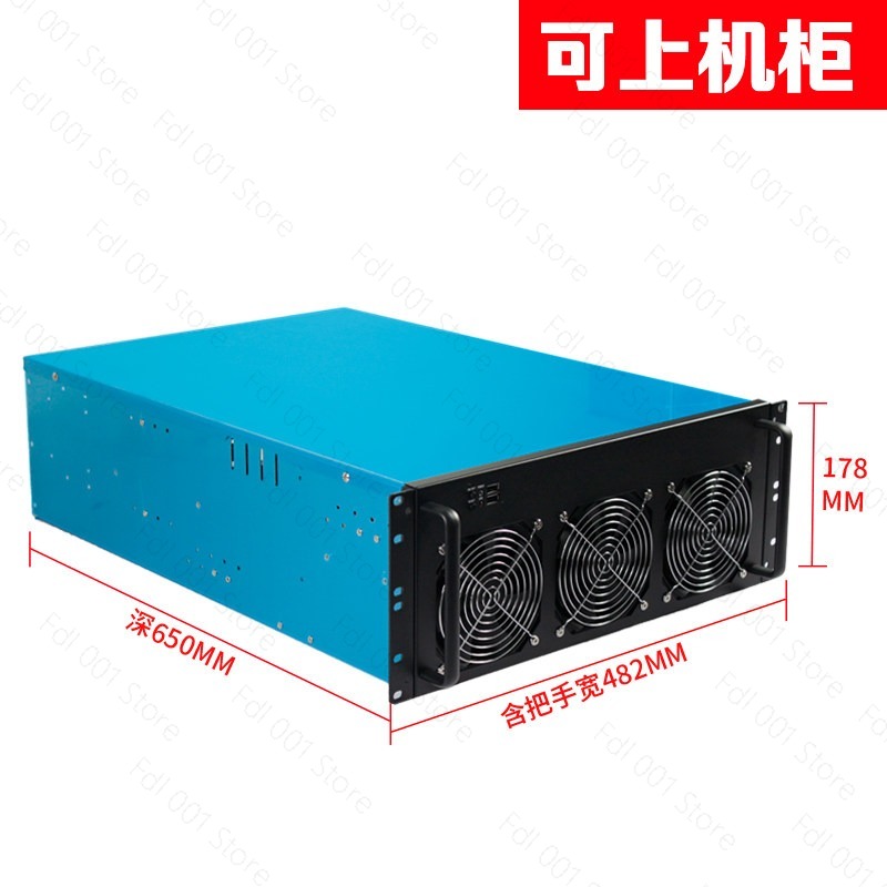 เคสใส่การ์ดจอ 4U รองรับการ์ดจอ - 8 Gpu 4U Server Chassis บทวิจารณ์และราคา
